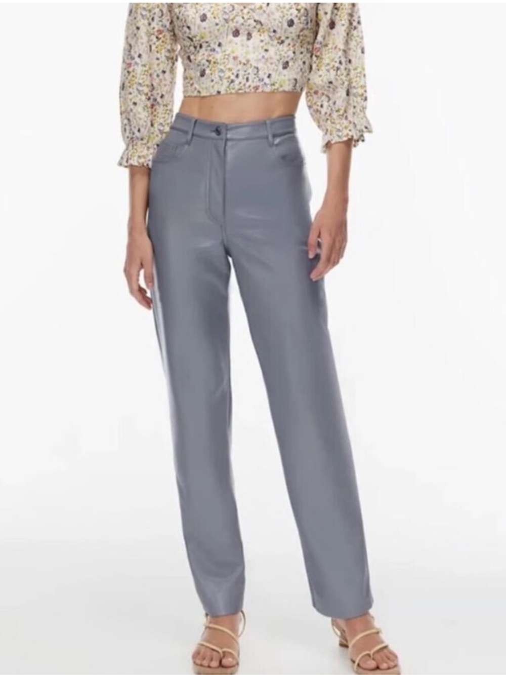 Aritzia Wilfred Melina Pant Gray New
